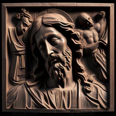 3D model st jesus (STL)